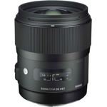 Sigma 35mm F1,4 DG HSM Art Objektiv (67mm Filtergewinde) für Nikon Objektivbajonett