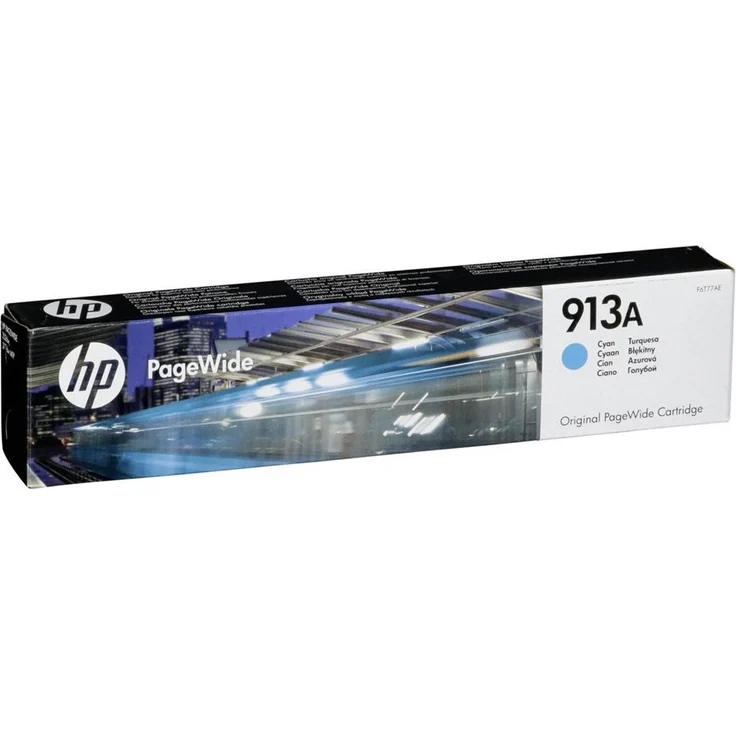 HP 913A Cyan Original Druckerpatrone für HP PageWide, – Bild 1