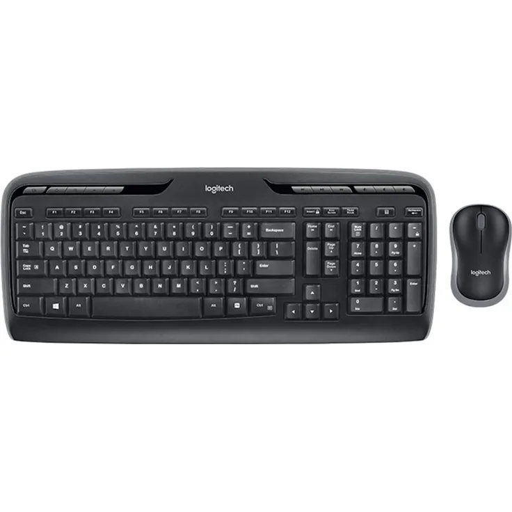 Logitech Wireless Combo MK330 - Tastatur-und-Maus-Set - kabellos - 2.4 GHz - Deutsch QWERTZ (920-008533)
