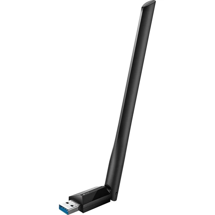TP-Link AC600 Archer T2U Plus hocheffektiver USB Wi-Fi Dongle, Dualband-WLAN-Adapter mit 5dBi-Antenne
