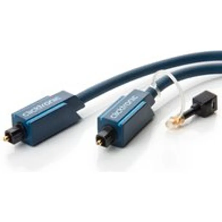 Clicktronic Casual Opto-Kabel, optisches Digitalaudiokabel mit 3,5mm Adapter, 3,0m