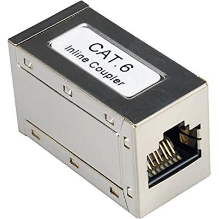 ROLINE RJ-45 Kupplung geschirmt, Kat. 6