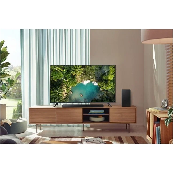Samsung HW-A450 2.1 Soundbar mit Subwoofer, kabellos/kabelgebunden, geeignet für TV, schwarz (2021) – Bild 10