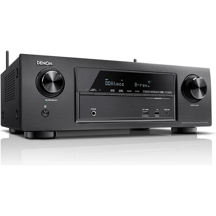 Denon AVR-X1300W 7.2-AV-Receiver schwarz – Bild 2