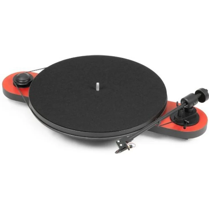 Pro-Ject Elemental, Best Buy Plattenspieler (Elemental Phono USB, Rot-Schwarz) – Bild 1