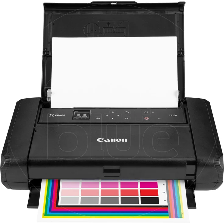 Canon PIXMA TR150 (mit Akku) - Tintenstrahldrucker, Druckgeschwindigkeit (S/min): 9 S/W, 5 Farbe, Auflösung: 4800 x 1200 (USB, WLAN, AirPrint, Mobile Print, Cloud Print) 4167C026 – Bild 1