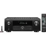 Denon AVC-X4700H 9.2-Kanal AV-Verstärker, Hifi Verstärker, Alexa kompatibel, 8 HDMI Eingänge und 3 Ausgänge, 8K-Video, Bluetooth, WLAN, Musikstreaming, Dolby Atmos, Auro-3D, AirPlay 2, HEOS Multiroom