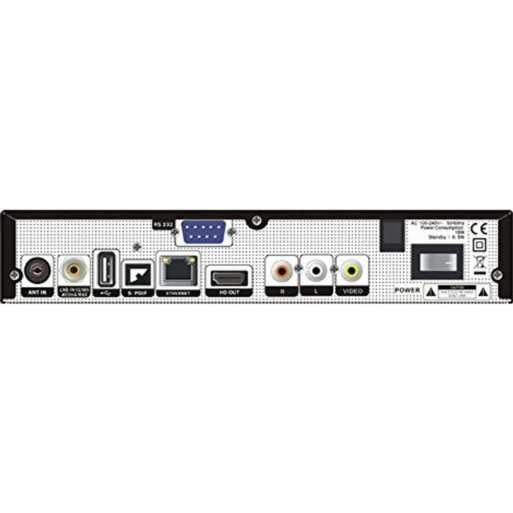 Edision PICCOLLO S2+T2/C Combo Receiver H.265-HEVC DVB-S2, DVB-T2, DVB-C, CI Full HD USB schwarz – Bild 5
