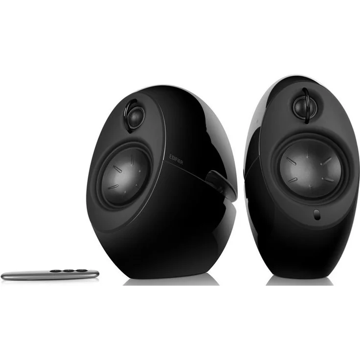 EDIFIER Luna E25 Design-Lautsprecherset mit Bluetooth (74 Watt), schwarz – Bild 1