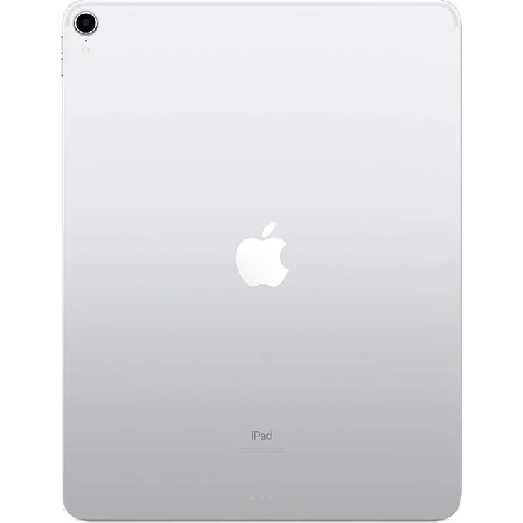 Apple 12,9'' iPad Pro (2018) WiFi Quad-HD-Auflösung 12,9 Zoll, WiFi-Tablet, Octa-Core, 4 GB RAM, 64 GB Speicher, iOS (Update auf iPadOS), Silber (MTEM2FD/A) – Bild 3