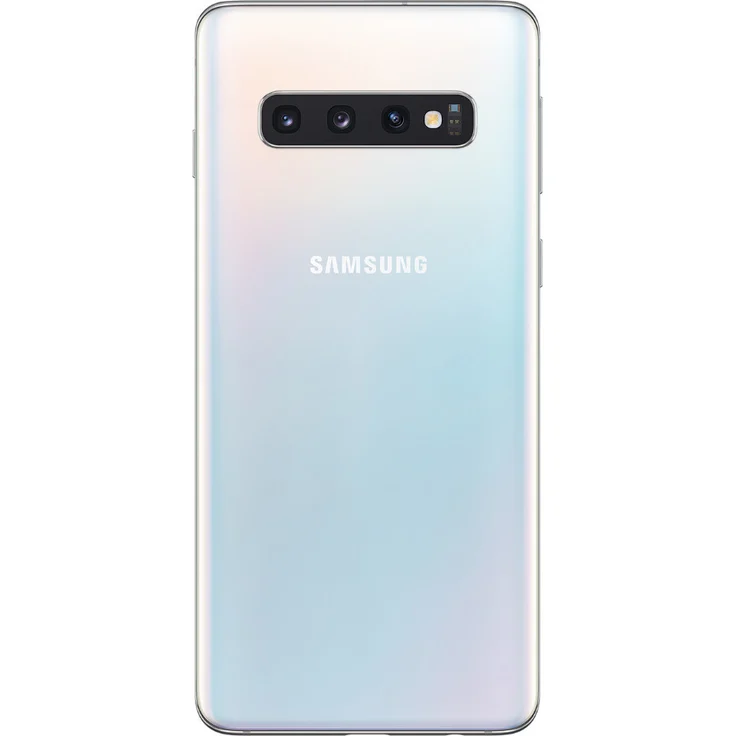Samsung Galaxy S10 Smartphone 15,5cm Pixel (6,1 Zoll) Super AMOLED-Display, 128GB interner Speicher, 6GB RAM, Dual-SIM, Android, Prism White – Bild 2