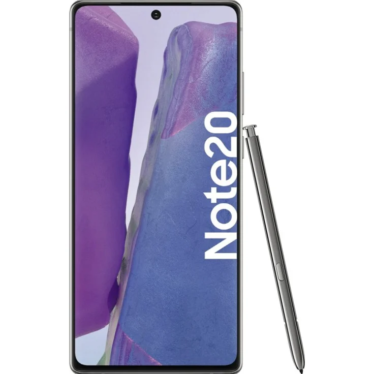 Samsung Galaxy Note 20 Smartphone 17,02cm (6,7 Zoll) AMOLED-Display, 256GB interner Speicher, 8GB RAM, Dual-SIM, Android, Mystic Gray – Bild 2