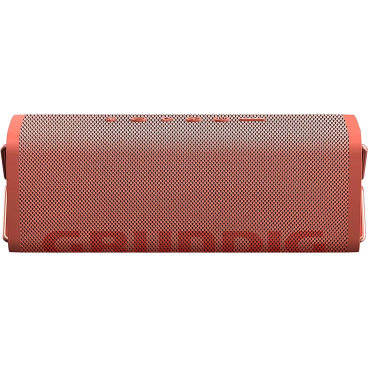 Grundig GBT CLUB Coralle (12180010028) Bluetooth-Lautsprecher mit Mikrofon, wasserdicht, rot – Bild 1
