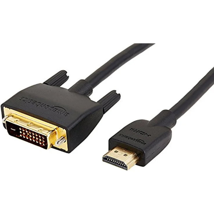 AmazonBasics HDMI-zu-DVI Adapterkabel, (neuester Standard) - 0.9m (Nicht für den Anschluss an SCART- oder VGA-Anschlüsse) - Preisvergleich – Bild 1