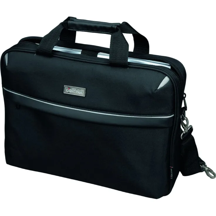 Lightpak 46112 - Laptoptasche SIERRA, aus Polyester, schwarz