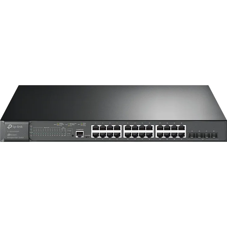 TP-Link TL-SG3428XMP 24-Port Gigabit Managed Switch 4x 10G SFP