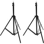 AmazonBasics - Kamera - Beleuchtungsstativ, Aluminium, 2,13 m, 2er-Pack