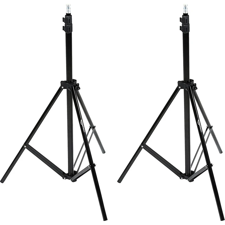 AmazonBasics - Kamera - Beleuchtungsstativ, Aluminium, 2,13 m, 2er-Pack – Bild 1