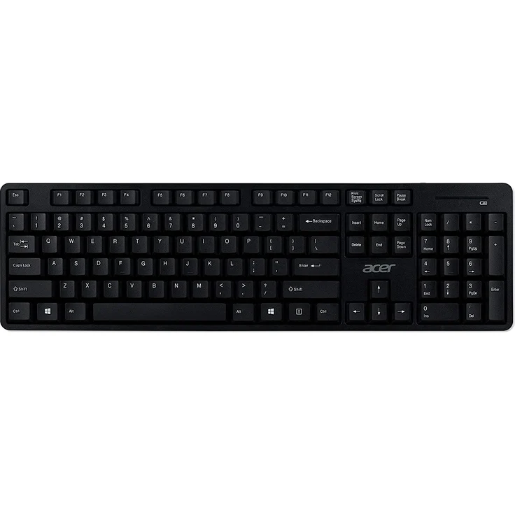Acer AAK940 - Tastatur-und-Maus-Set - kabellos - Deutsch QWERTZ - Schwarz - retail (GP.ACC11.00C) – Bild 3