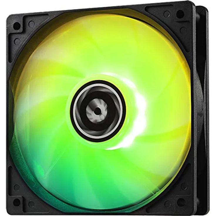 BitFenix BFF-ADD-12025-RP Spectre Adressierbarer RGB LED-Ventilator, schwarz