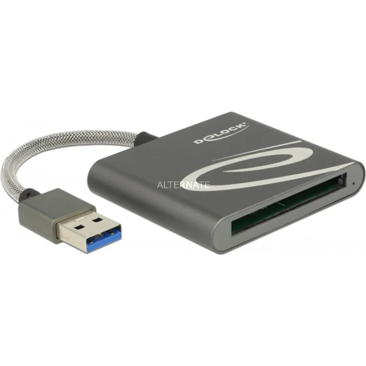 DeLock USB 3.0 CFast 2.0 Kartenleser, anthrazit