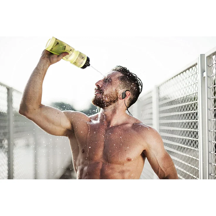 Panasonic RP-BTS35E-K In-Ear Kopfhörer, mit Bluetooth, Mikrofon, geeignet für Sport, spritzwassergeschützt, schwarz – Bild 5