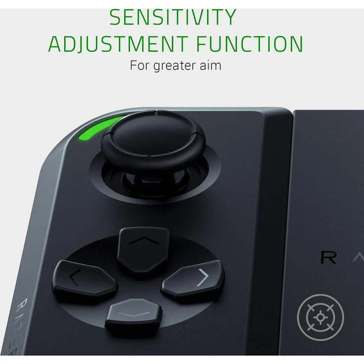 Razer Junglecat - Mobiler doppelseitiger Gaming-Controller für Android, modulares Design, Mobile Gamepad App, Bluetooth mit niedrigen Latenzen, für Razer Phone 2, Huawei P30 Pro und Samsung Galaxy S10+, schwarz (RZ06-03090100-R3M1) – Bild 9
