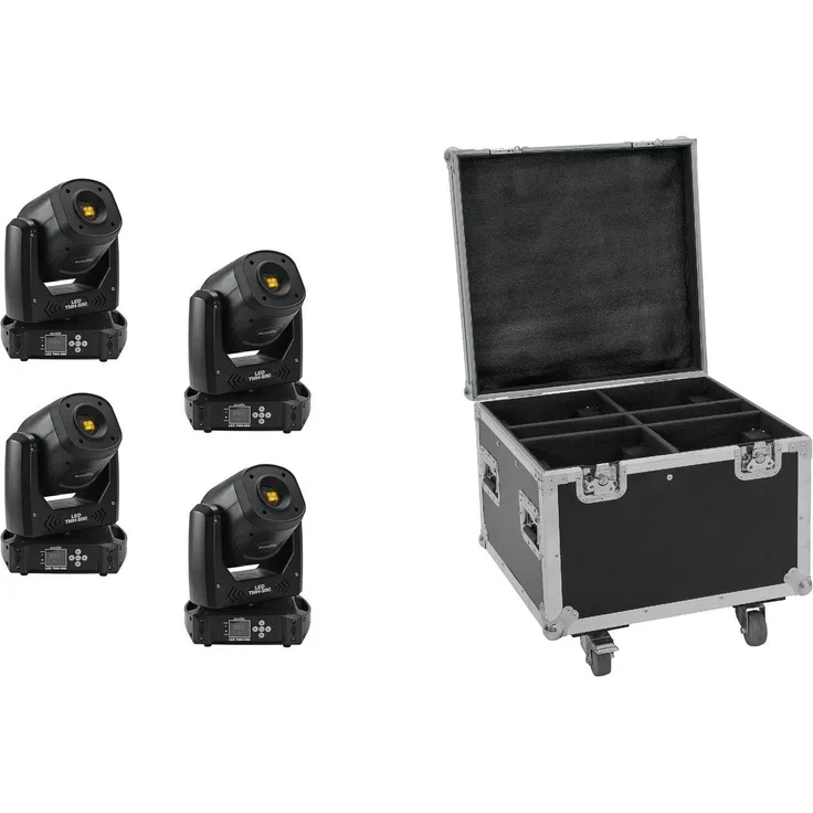 EUROLITE Set 4x LED TMH-S90 + Case