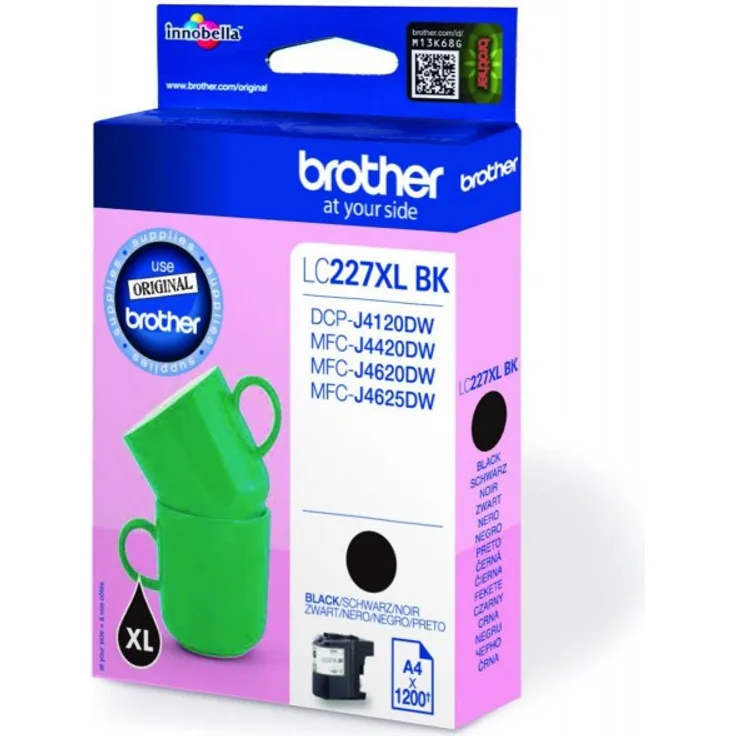 Brother LC-227XLBK Schwarz Tintenpatrone