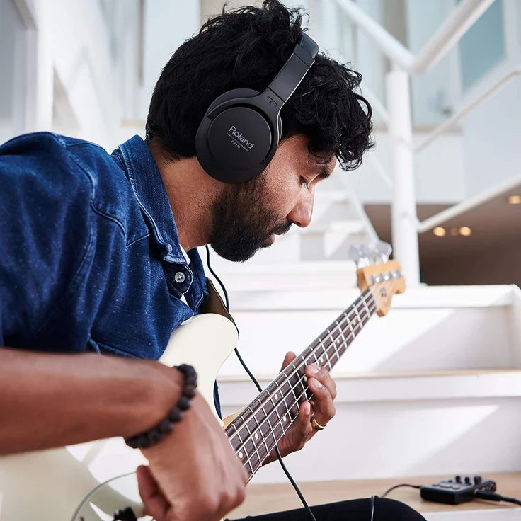 Roland RH-5 Over-Ear-Kopfhörer, schwarz – Bild 8