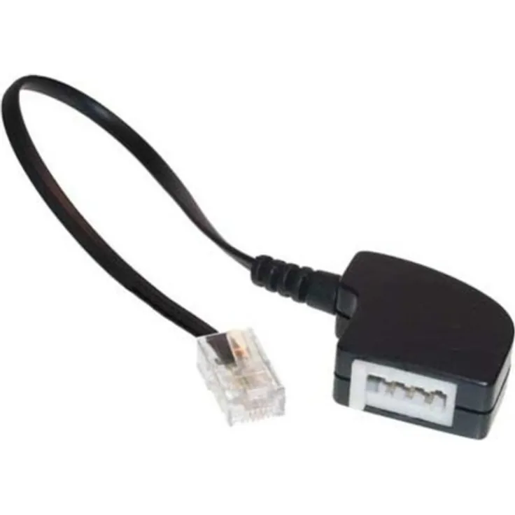 S-Conn Western-Stecker 8/4 / TAE F-Buchse 0,2m