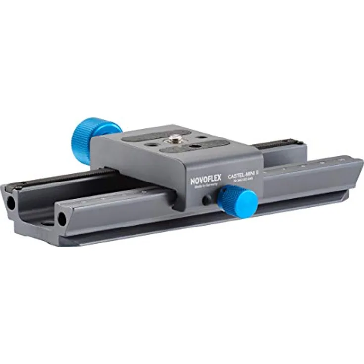 Novoflex CASTEL-MINI II Einstellschlitten Mini mit Q-Schwalbenschwanz