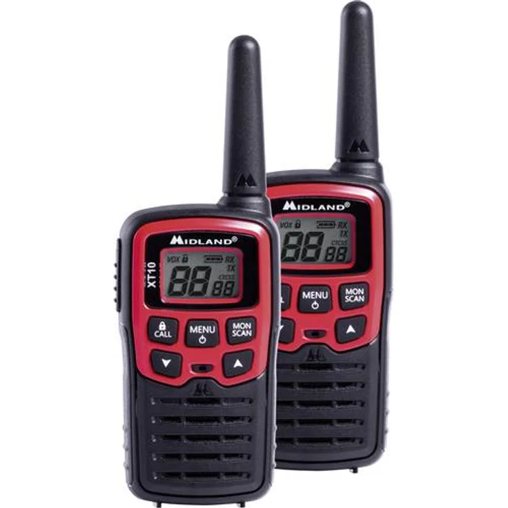 Midland Pmr Portable Radiosender Xt10 Set Mit 2 Stück Code C1176, 2 Stück – Bild 1