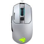 Roccat Kain 202 AIMO RGB Gaming Maus (16.000 DPI Owl-Eye Sensor, Kabellos, Titan Click Technologie), weiß