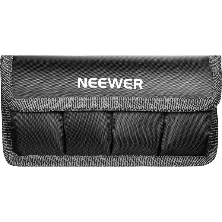 Neewer DSLR Batterie Tasche / Halter / Koffer für AA Batterie und lp-e6 / lp-e8 / lp-e10 / lp-e12 / de-el15 / fw50 / f550 und mehr, geeignet für Akku Nikon D800, Canon 5DMKIII, Sony A77