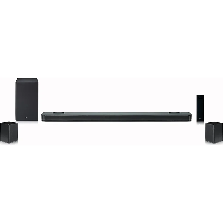 LG SPK8-S Surround Rücklautsprecher Set 2.0 (140W für SK10Y und SK9Y) schwarz – Bild 6
