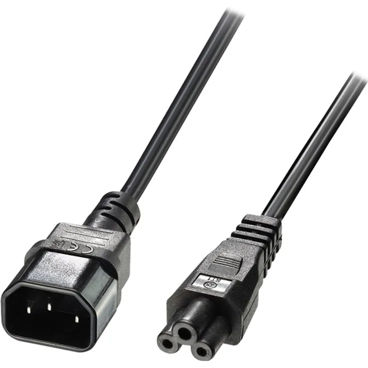 1m IEC C14 an IEC C5 Netzkabel