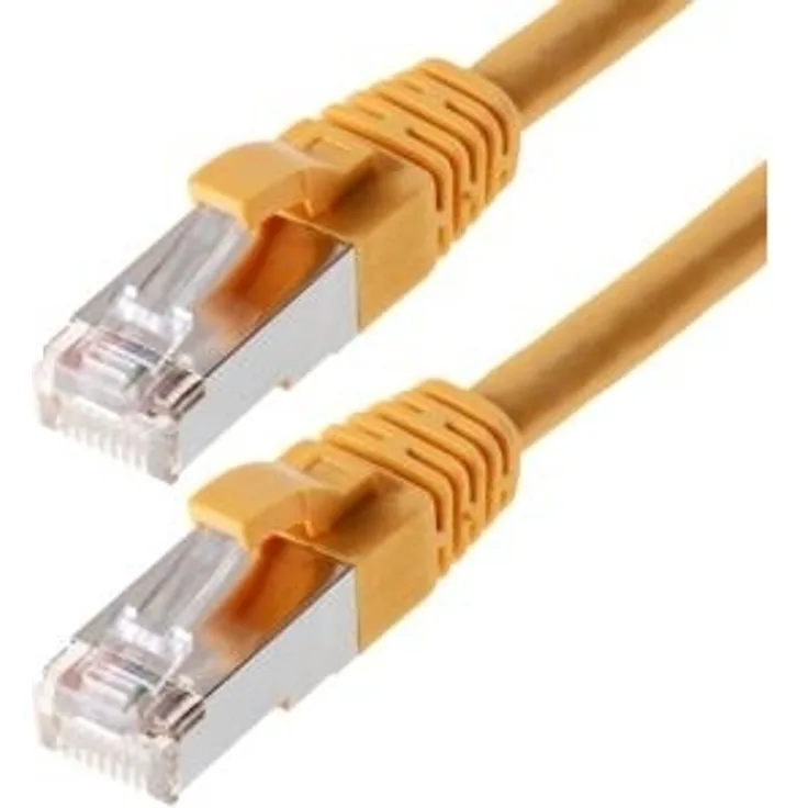 Herweck Verlängerungs-Kabel Verlängerungskabel TAE4F-Stecker - TAE4F-Buchse 4A schwarz 15.00 m Blister