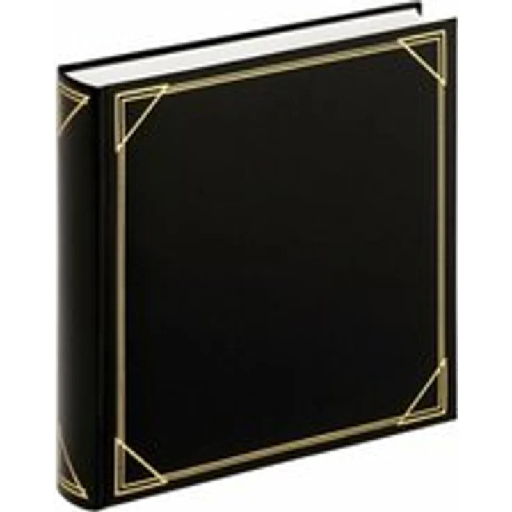 walther design MX-200-B Classicalbum Standard, Fotoalbum, schwarz, 30 x 30 cm – Bild 1