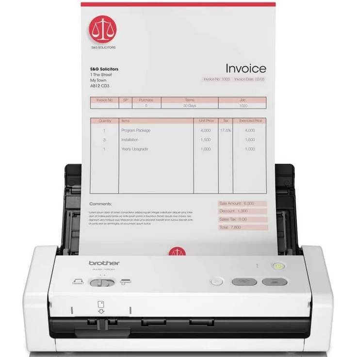 Brother ADS-1200 Mobiler Farbscanner A4-Duplex-USB 3.0 (ADS1200UN1) – Bild 1
