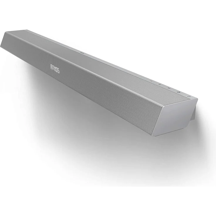 Philips B8505 2.1 Soundbar mit Subwoofer, Dolby Atmos, Google Assistant, Amazon Alexa, kabellos, geeignet für TV, silber – Bild 3