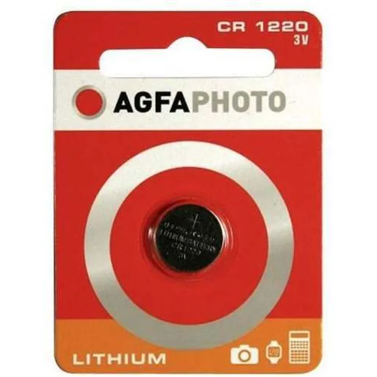 AgfaPhoto 150803463 AgfaPhoto 150-803463 Lithium-Knopfzelle CR1220 3 Volt Silber