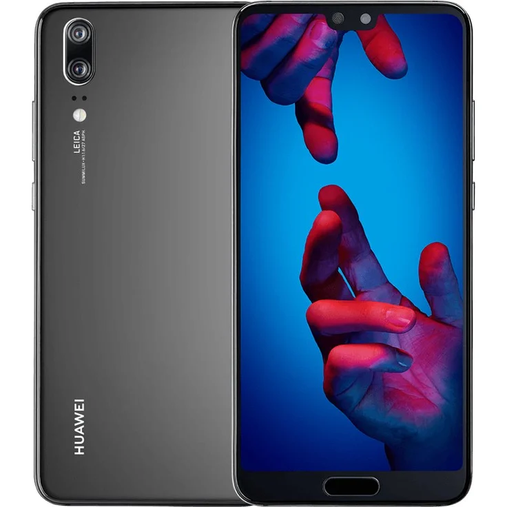 Huawei P20 Smartphone 14,73cm (5,8 Zoll) LCD-Display, 128GB interner Speicher, 4GB RAM, Dual-SIM, Android, Black – Bild 3
