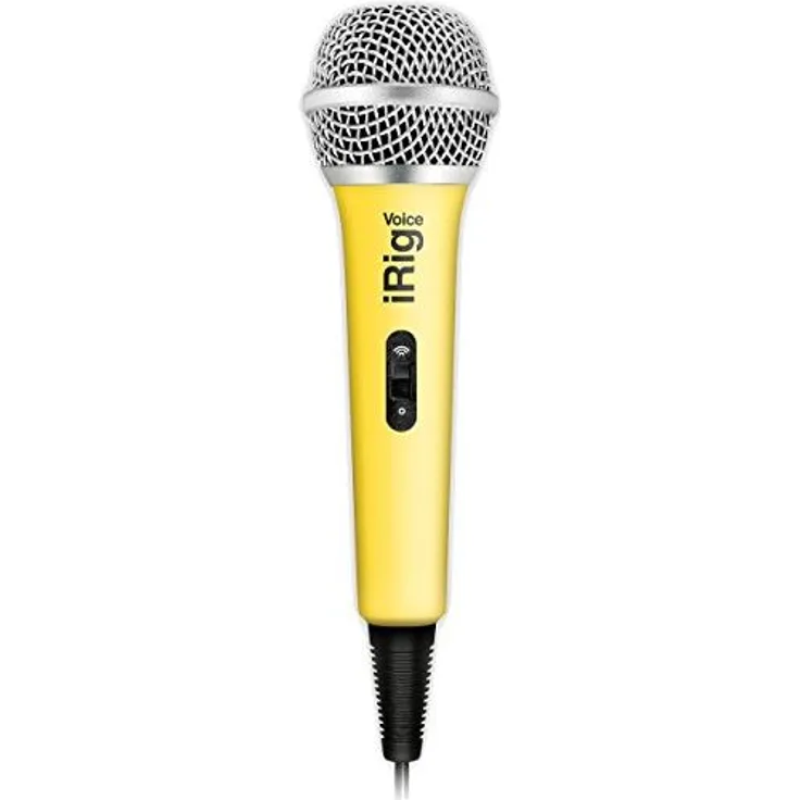 IK Multimedia 03-90042-4 iRig Voice Mikrofon für iOS-Android gelb