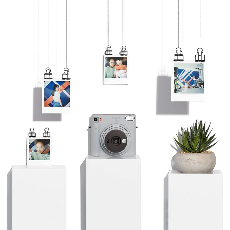 Fujifilm Instax SQUARE SQ1 glacier blue EX D Sofortbildkamera – Bild 4