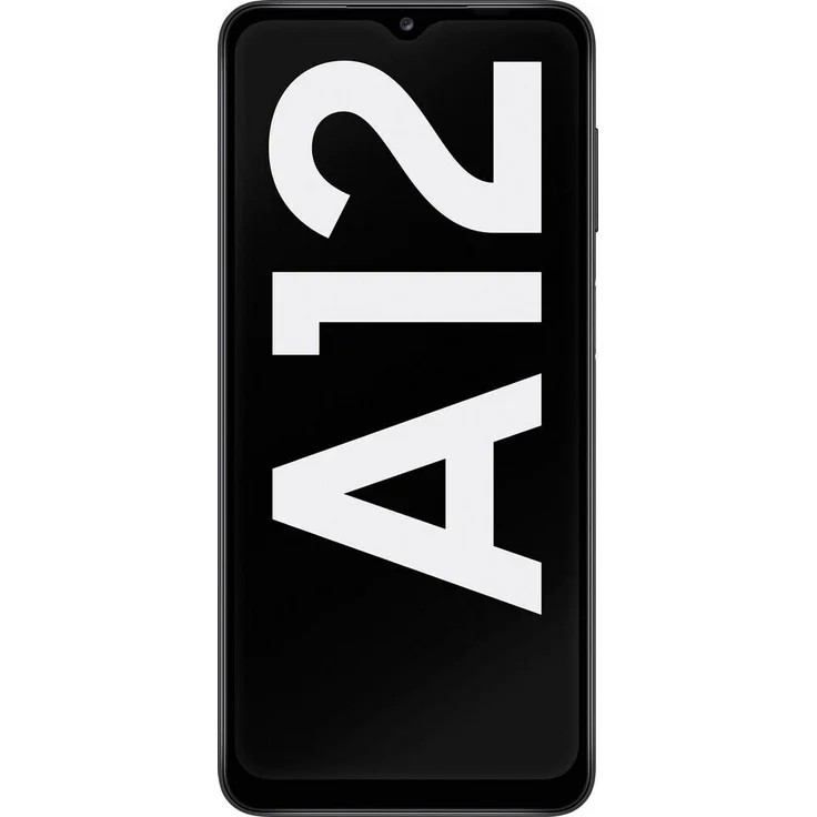 Samsung Galaxy A12 Smartphone 16,51cm (6,5 Zoll) IPS-Display, 64GB interner Speicher, Dual-SIM, Android, Schwarz – Bild 2