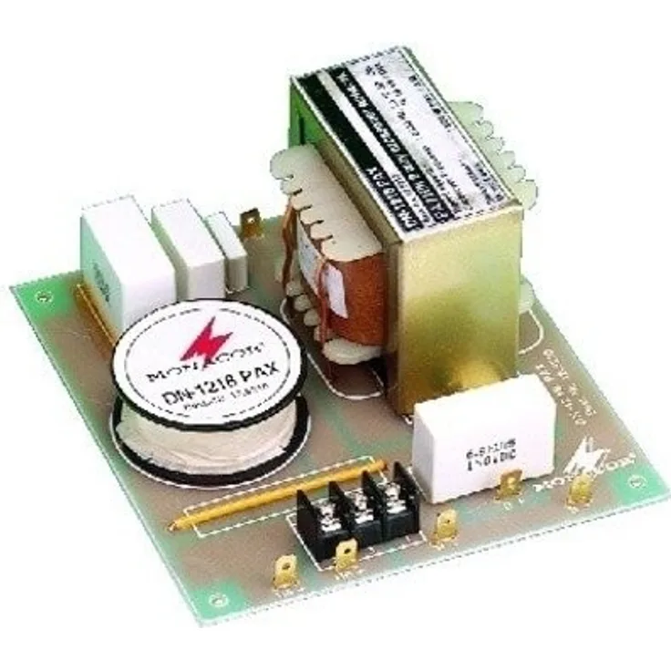 MONACOR DN-1218PAX 2-Wege-Frequenzweiche 8 ohm, Höchstleistungsausführung für PA, Optimale Filterwirkung für 30er-und 38er-PA-Bässe, 600W