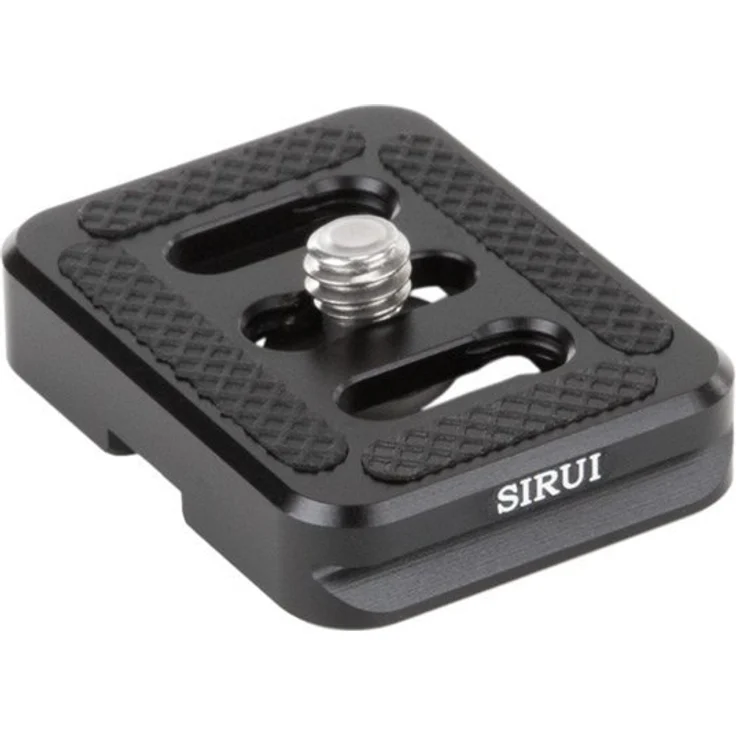 SIRUI TY-C10 Schnellwechselplatte (Alu, 1-4'', 30x38mm, 15g, für C- und CX-Serie und Arca-Swiss) schwarz – Bild 1