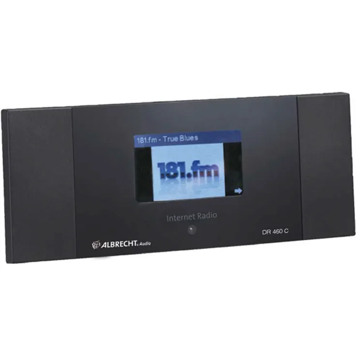 Albrecht DR 460 C, 27462, Internet-Radio Adapter mit Farbdisplay zum Anschluß an die Stereoanlage