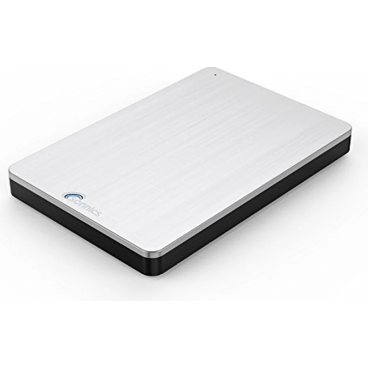 Sonnics 1TB Silber Externe tragbare Festplatte USB 3.0 super schnelle Übertragungsgeschwindigkeit für den Einsatz mit Windows PC, Apple Mac, XBOX ONE und PS4 Fat32 – Bild 1